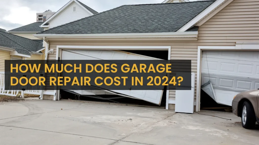 How Much Does Garage Door Repair Cost in 2024?